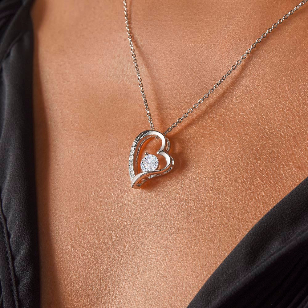 Collar Corazón Brillante