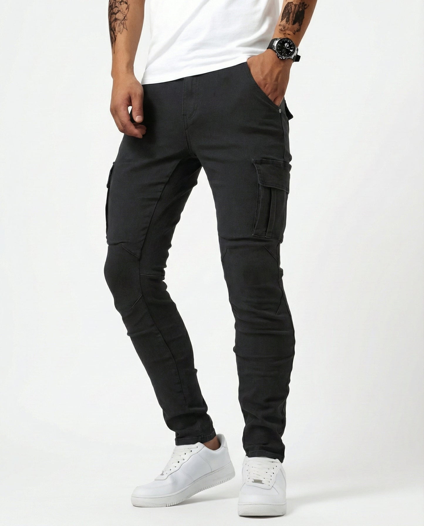 Pantalón Cargo Elástico