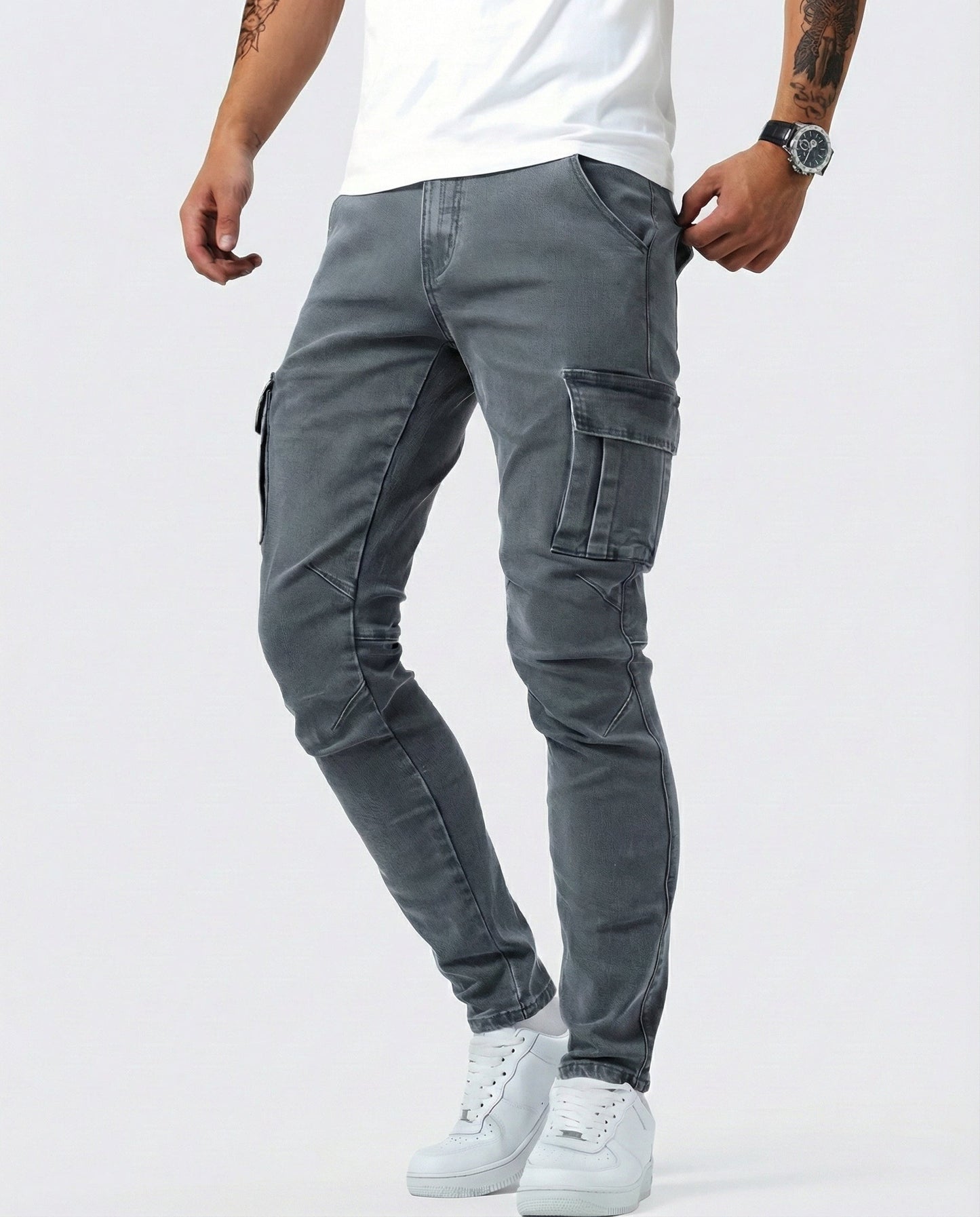 Pantalón Cargo Elástico
