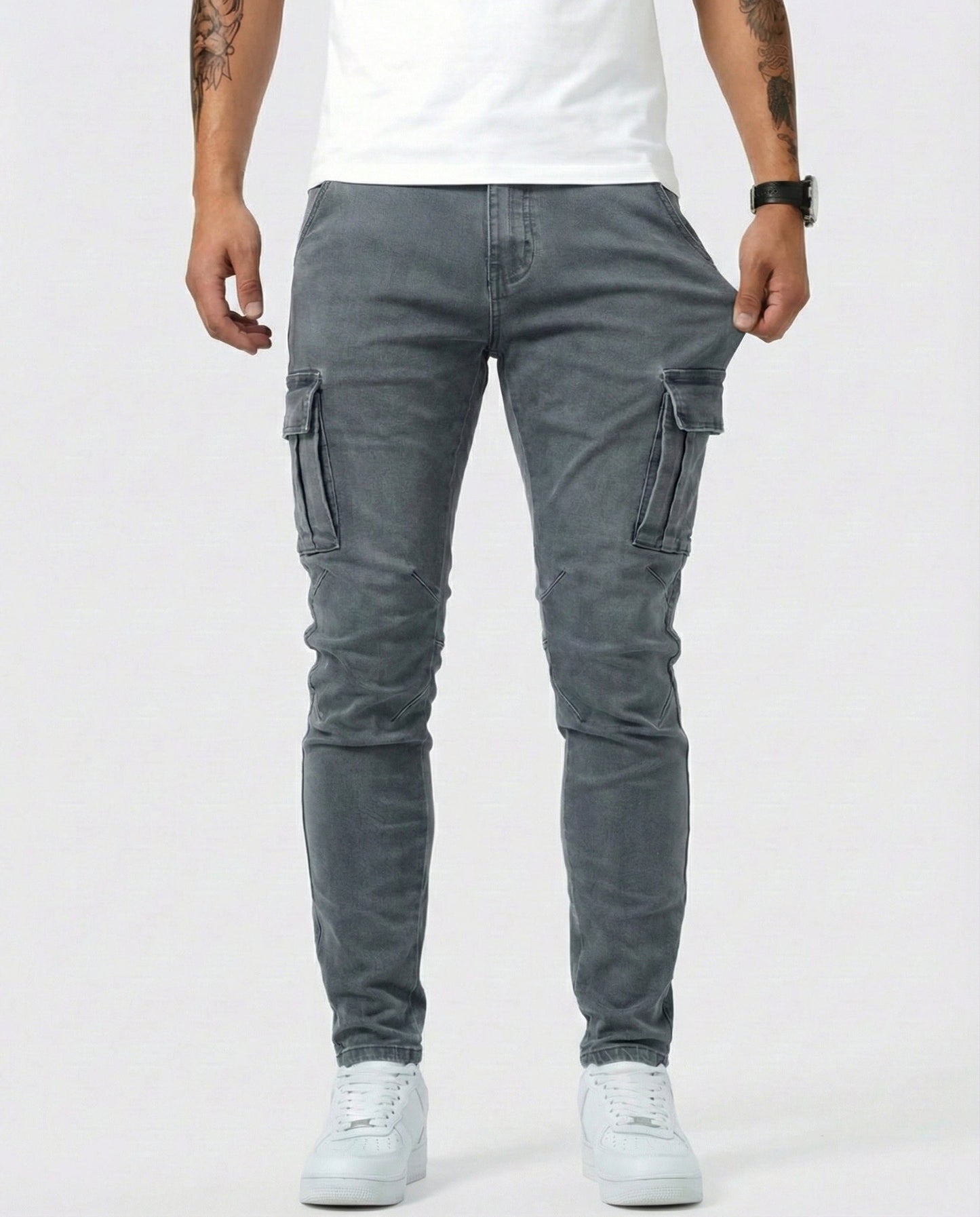 Pantalón Cargo Elástico